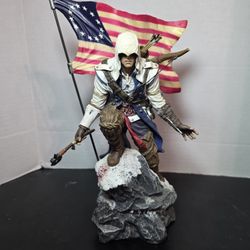 Assassins Creed 3 III Connor Kenway Limited Collectors Edition with Flag 