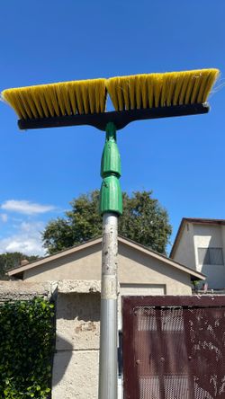 Pool Cleaning Supply extended pool and brush