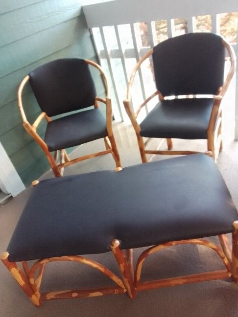 Chairs And Beanch Hickory Farm Shelbyville 