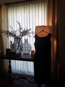 Small Open Back on Dress size 4