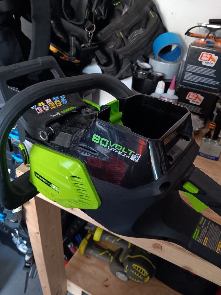 80v 18in Greenworks Chain Saw (Tool Only)