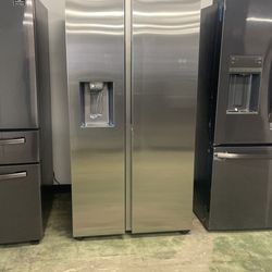 Samsung Side By Side Refrigerator RS0