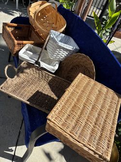Lots of baskets good condition each $5