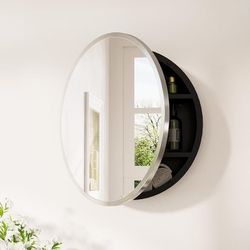 20inch Medicine Cabinet With Mirror- Brushed Nickle