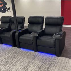 Leather Electric Recliner Chairs 
