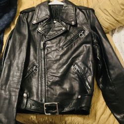 Brooks Vintage Leather Jacket 