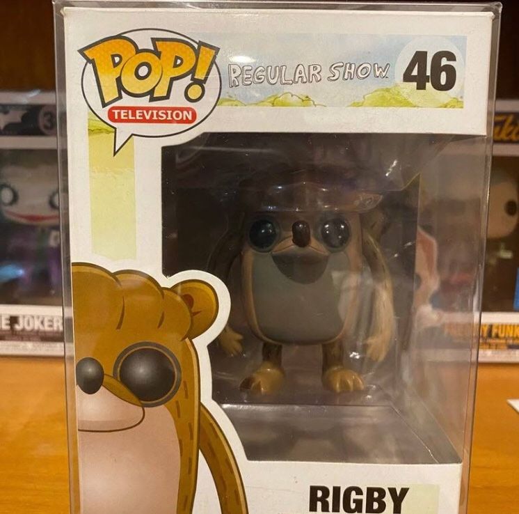 Rigby Funko Pop Rare Unopened