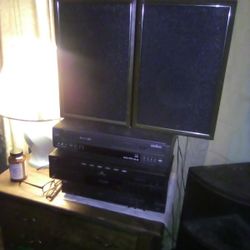 Good Quality  Receivers RCA And A CD,DVD ,And A Technic By Panasonic Turn Table