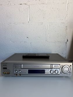 VERY RARE Sony SLV-ED100 6-Head Multi-System Hi-Fi VHS VCR PAL NTSC MESECAM