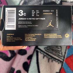 3c Baby Jordan 13 Retro 