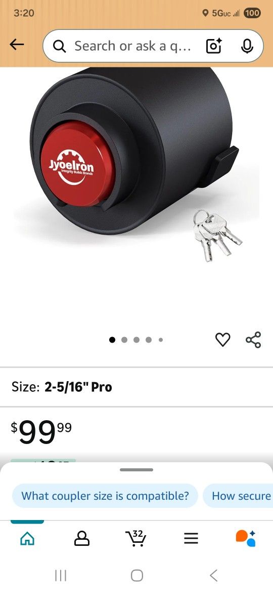 Trailer Hitch Lock