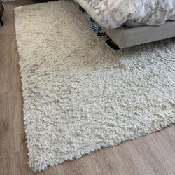 Beige Shag Rug 8x10 