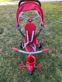 Radio Flyer 4 In 1 Trike - Red