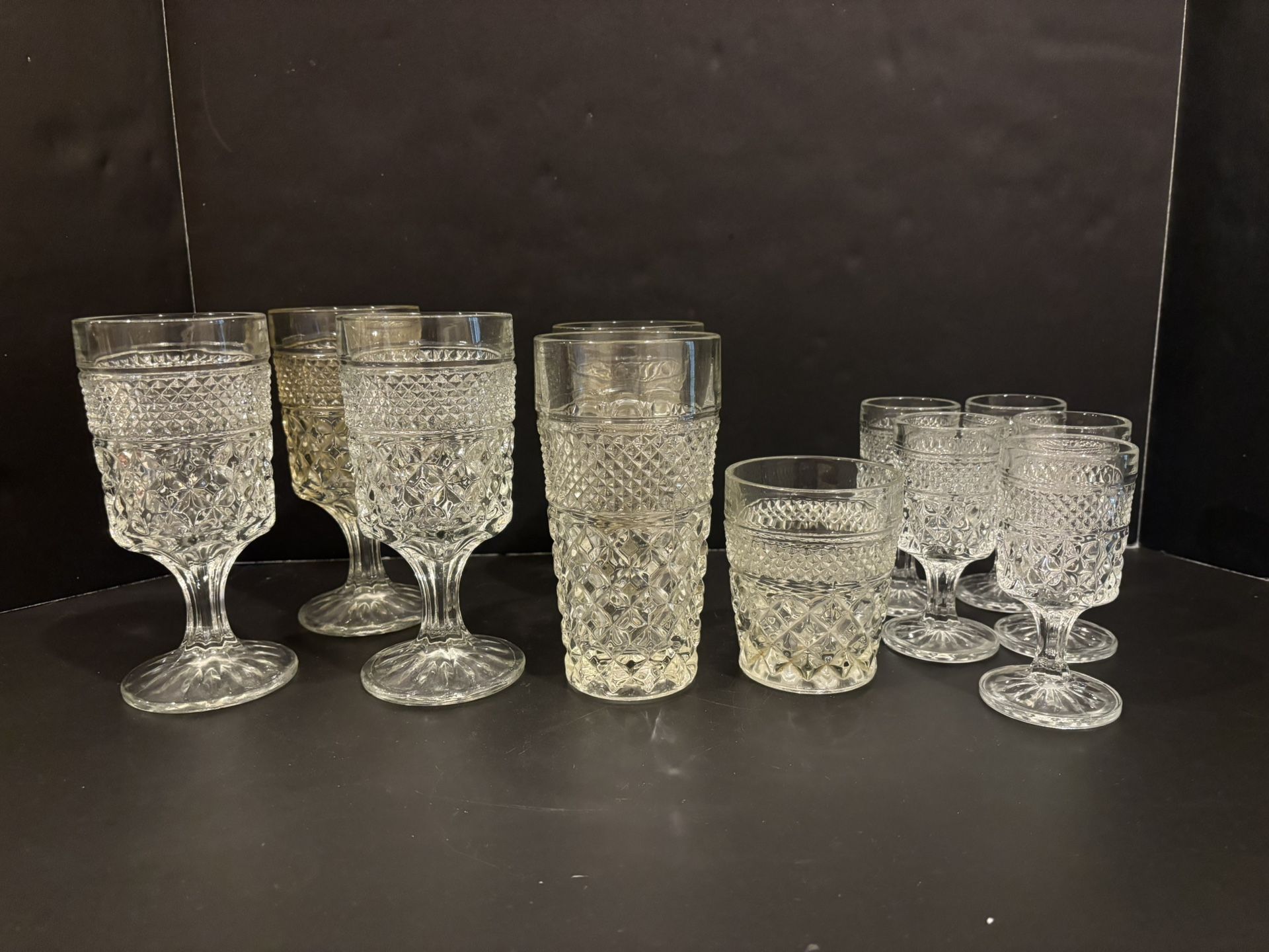 VTG Anchor Hocking “Wexford” Glassware/Barware