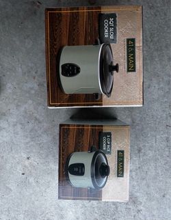 Rice Cooker and Slow cooker