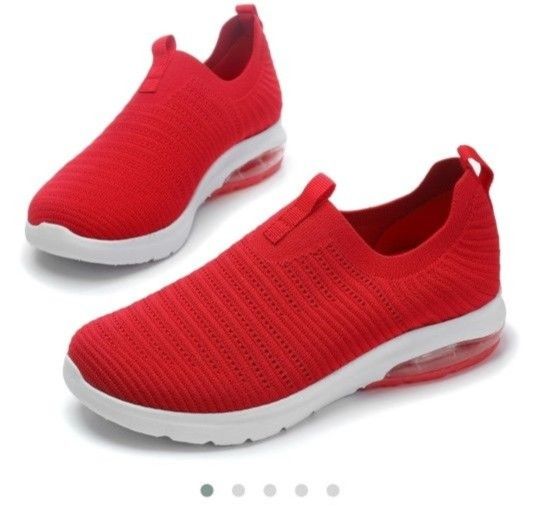 š„NewKelway Womens Walking size 9 Shoes Slip on Sneakers Mesh Air Cushion Platform Loafers       ( reseda ca)