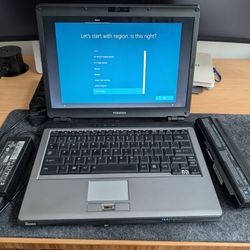 Toshiba Laptop With Extended Battery