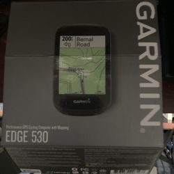Used Garmin Edge 530 with accessories shown