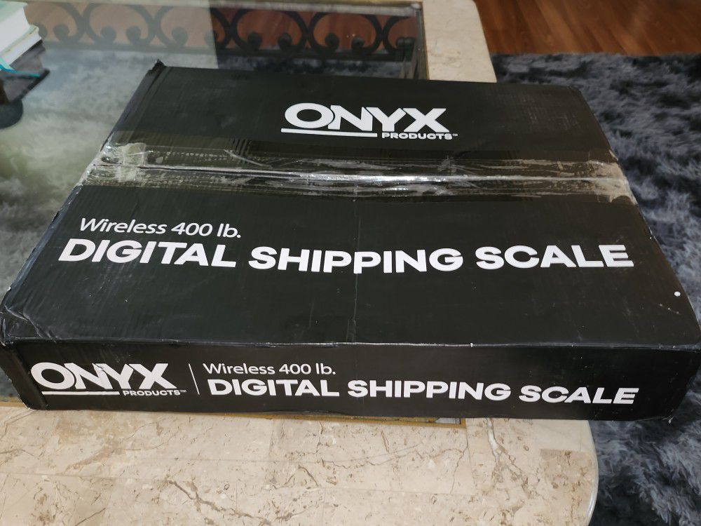 New IN Box Onyx 400 Lb Wireless Digital POSTAL Scale