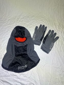 WarmR Freeze-Out Motorcycle Balaclava & Glove Liners – Size Medium