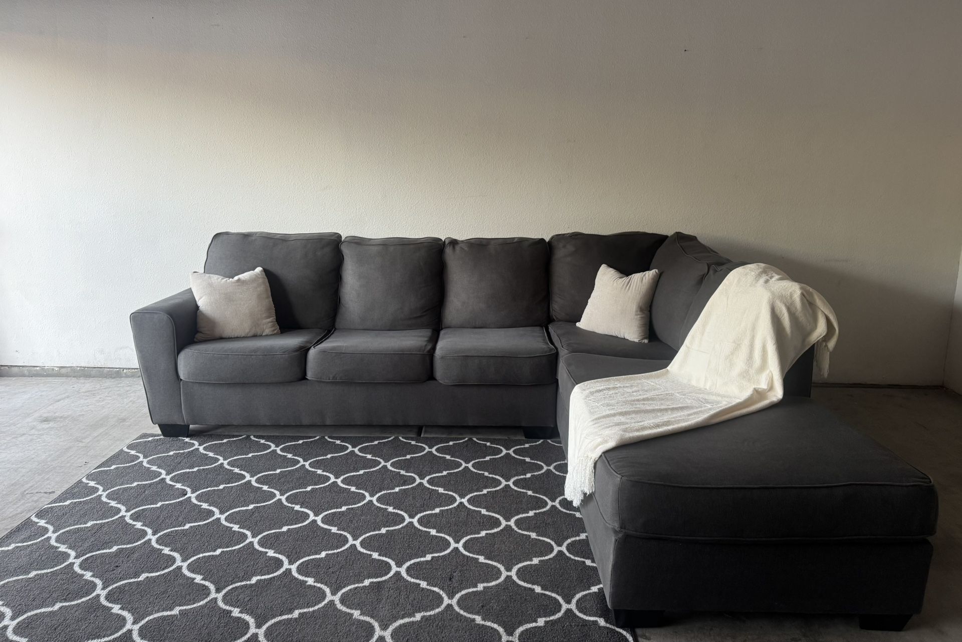 Living Spaces Sectional Couch