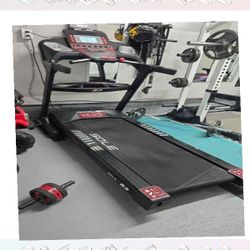woman foreign Professional Treadmill Boost Your Workout