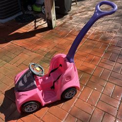 Putting And Pulling Toy Car