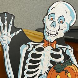 Vintage Halloween Yard Art