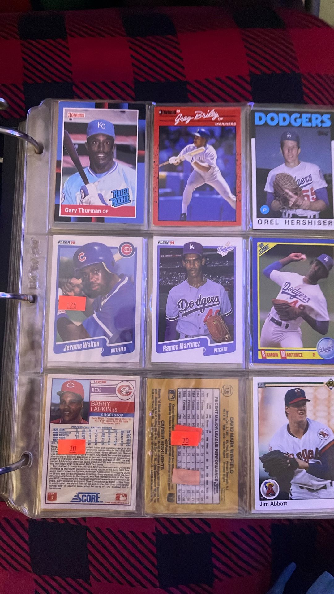 Baseball Binder