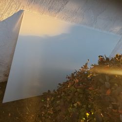 Free White Glass Table Top 53x33