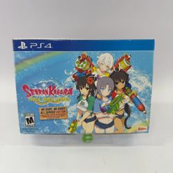 Senran Kagura: Peach Beach Splash [Collector Edition] (PlayStation 4 PS4, 2017)