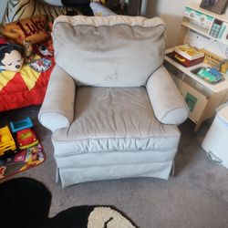 Powder Blue Rocking Chair