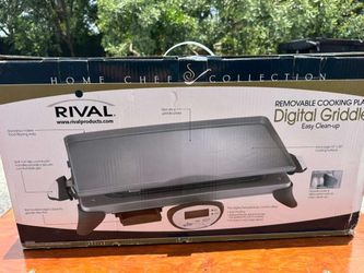 BRAND NEW IN BOX/ RIVAL DIGITAL GRIDDLE 10x20/GR250