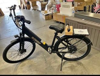 New in Box Peak 1300W Electric Bike for Adults 86 Miles PAS Range 48V 15.6Ah Removable Battery E B