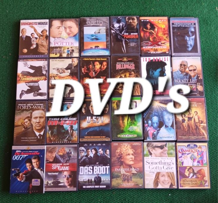 20 DVD's Hit Titles All For $15