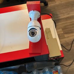 Camara  De Vigilancia Con Base