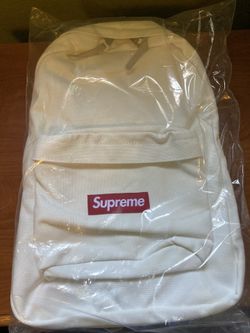 White canvas backpack - Supreme FW20