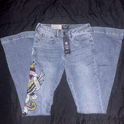 Brand New With Tags Ed Hardy Jeans Womens Size 24