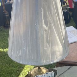Kettle Lamp With Lamp Shade 