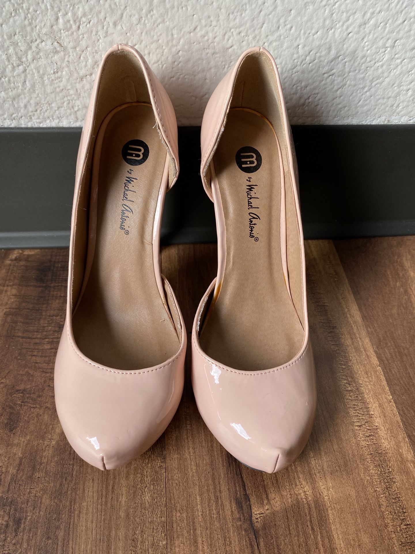 Brand New Woman’s Michael Antonio brand Pink High Heel Shoes Up for Sale