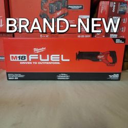 Milwaukee
M18 FUEL GEN-2 18V  SAWZALL Reciprocating Saw (Tool-Only)