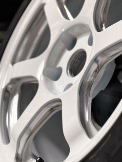 S2000 Spec. Titan 7 TD6 Speedline White With 255/40/17 Maxxis VR2