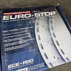 Powerstop Revolution Euro-Stop High-Carbon Rotors for Euro Vehicles ECE-R90