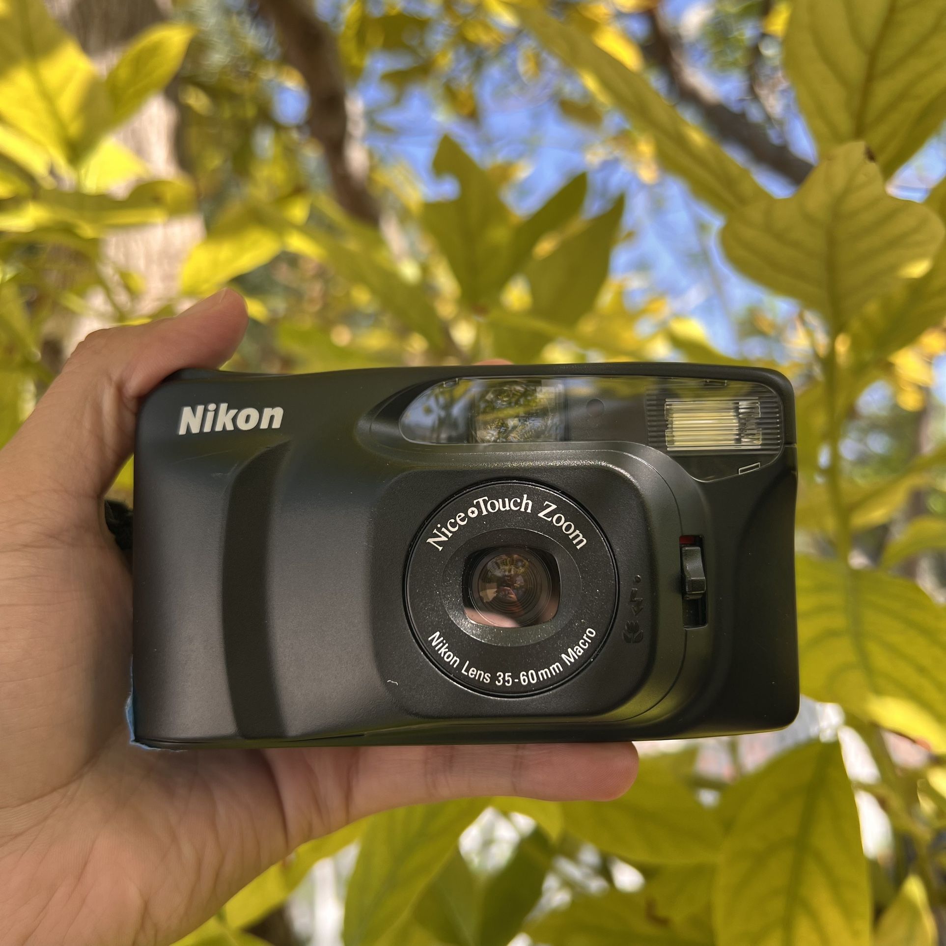Nikon Nice Touch Zoom 35mm Point and Shoot Film Camera