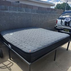 King Size Mattress With Frame 