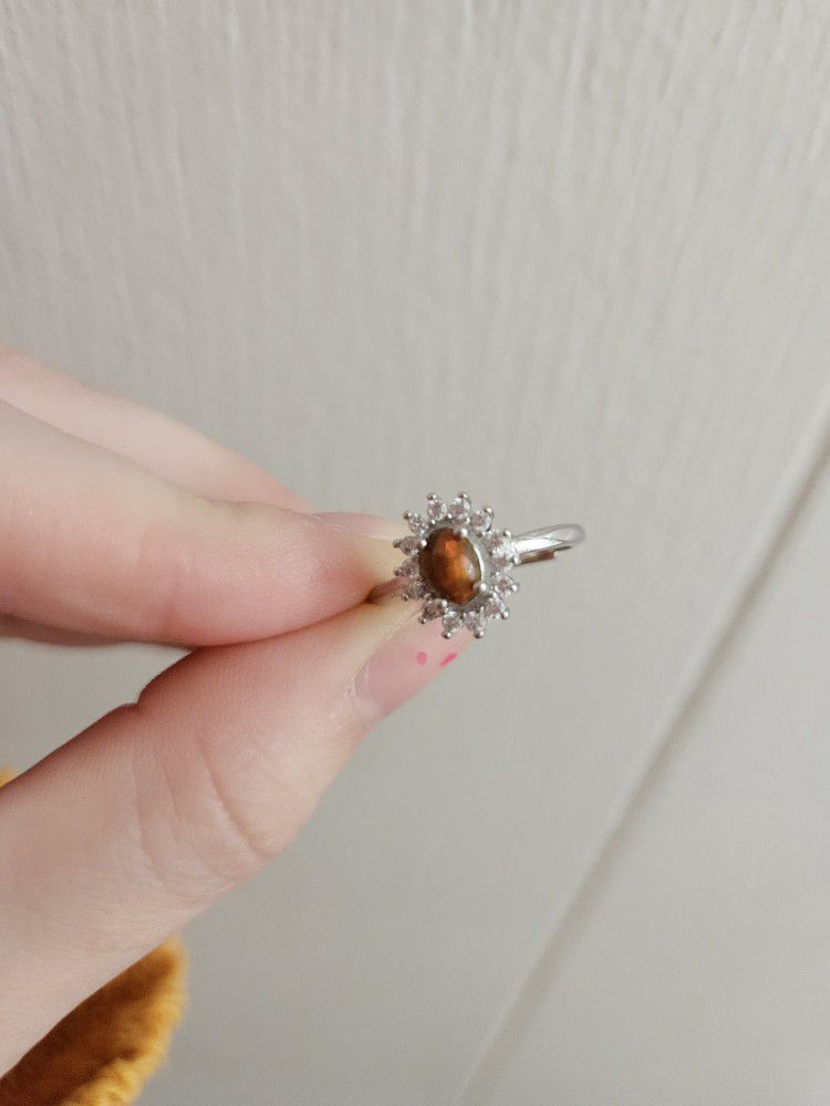 Fire Opal Ring 