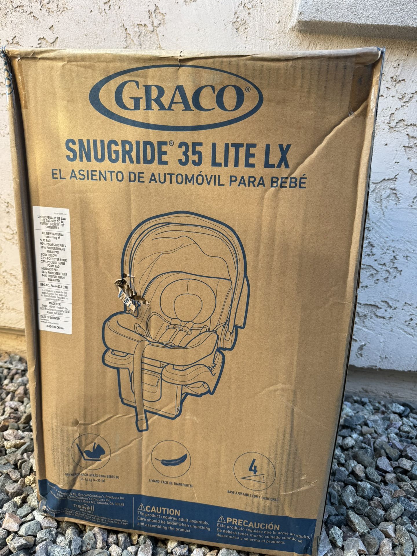 New! Graco Infant Carseat