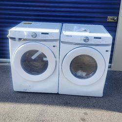 SAMSUNG FRONT LOAD WASHER AND DRYER 