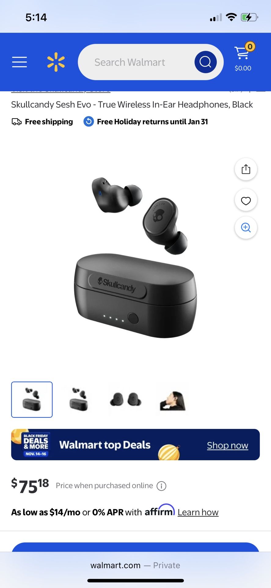 Wireless Earbuds *NEW/NEVER USED
