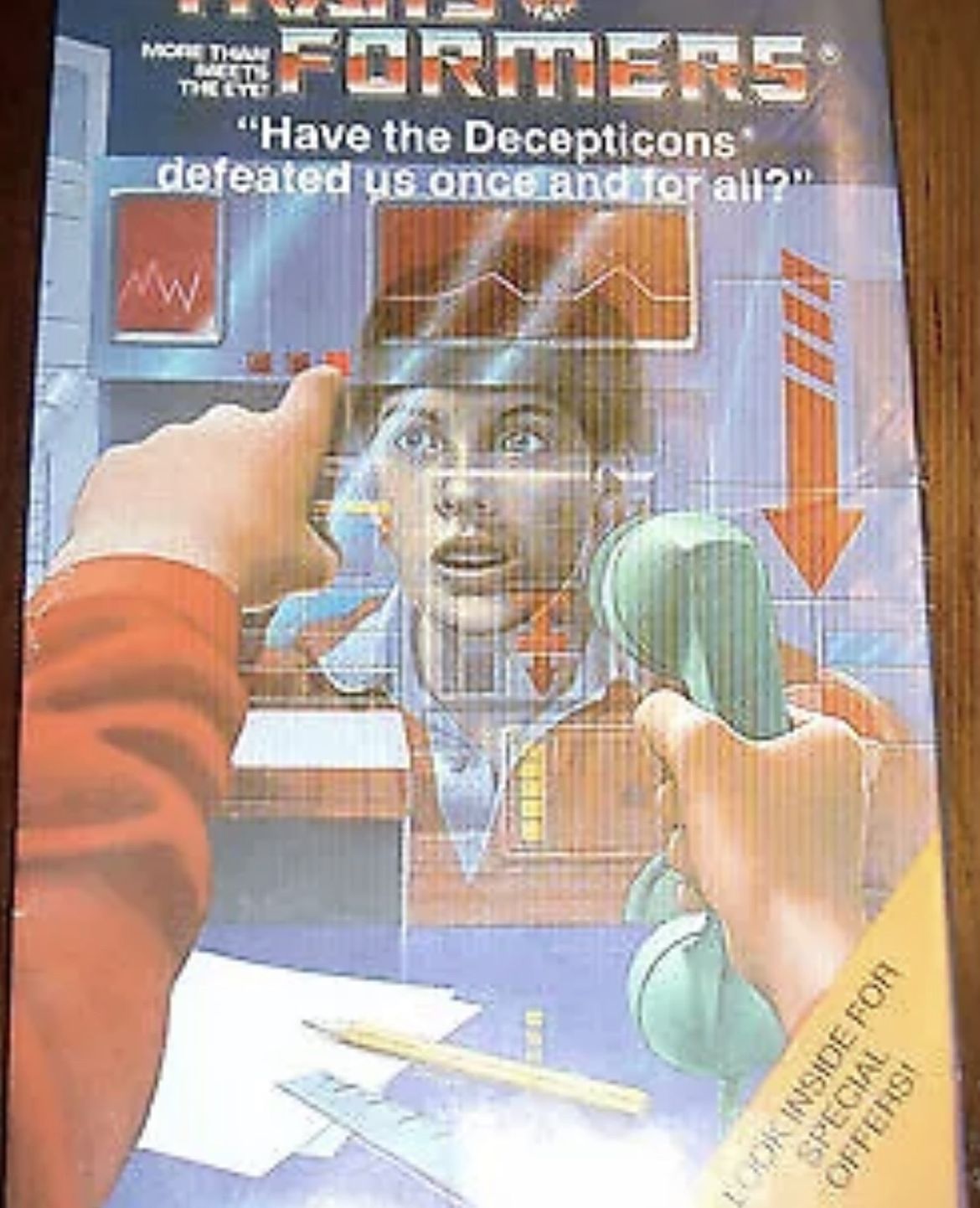 Transformers Inserts (1984-1985 Hasbro) #THUNDERCRACKER NM